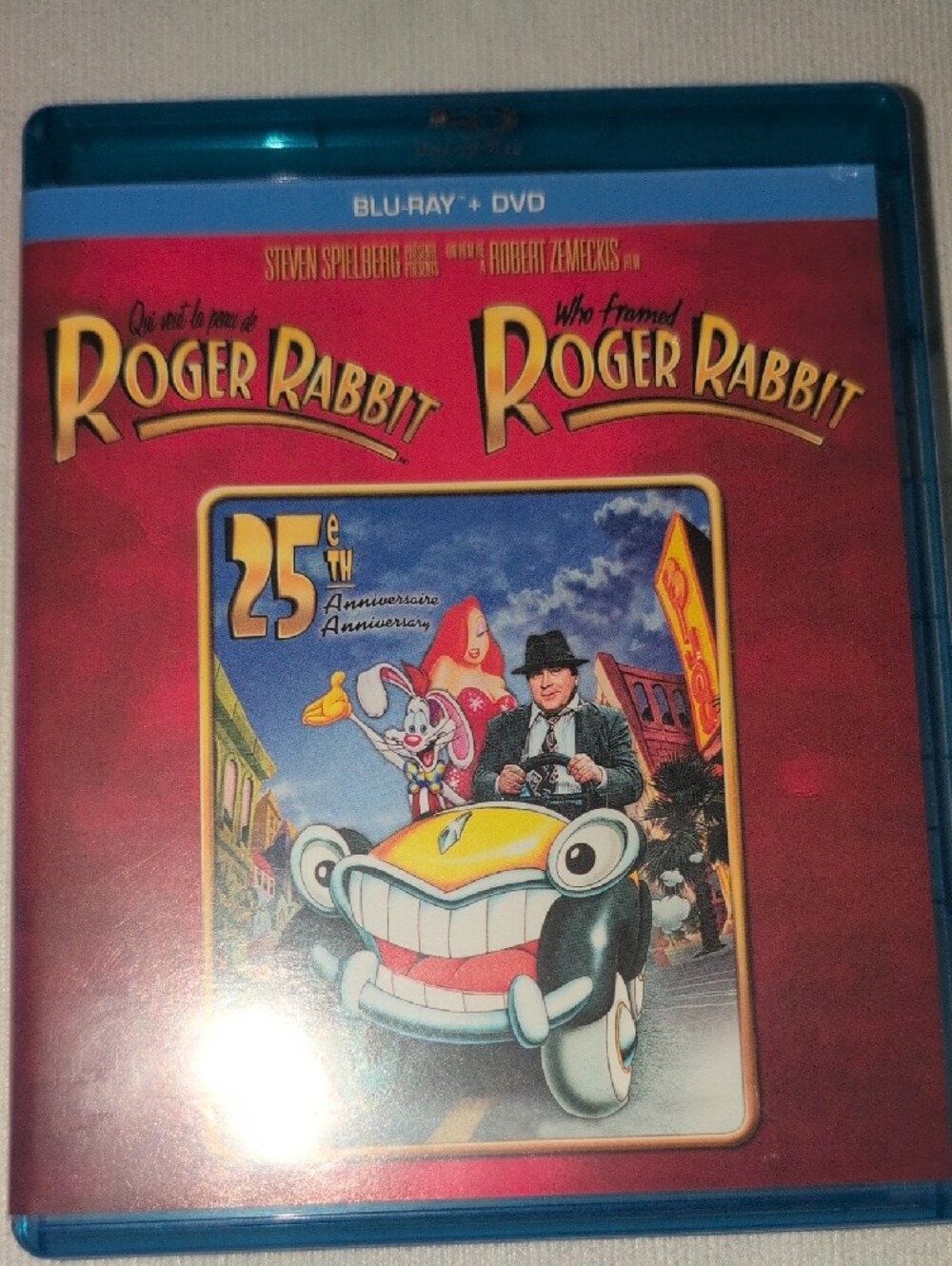 Who Framed Roger Rabbit 25th Anniversary Blu-Ray + DVD Combo (Bilingual) - Picture 5 of 5